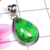 Green Turquoise B - SGT999-Green Turquoise Cab Made in 925 Silver Handmade Wholesale