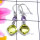 Lemon F - BZE952-Mix Cut Genuine Gemstone 925 Silver Lightweight Wholesale