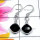 Black Onyx H - BZE952-Mix Cut Genuine Gemstone 925 Silver Lightweight Wholesale