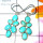 Tibet Turquoise O - BZE950-925 Sterling silver cabochon Bezel Earrings wholesale3