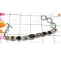 Turtella Jasper, Flat Druzy, Smokey, A - SPB963-Turtella Jasper, Smokey, Druzy, Made in 925 Silver Wholes
