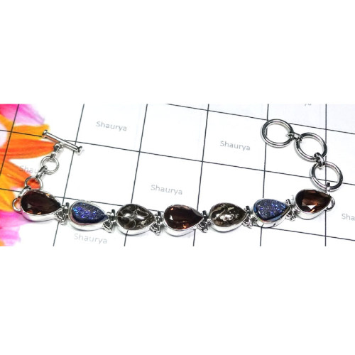 Turtella Jasper, Smokey, Druzy F - SPB963-Turtella Jasper, Smokey, Druzy, Made in 925 Silver Wholes Turtella Jasper, Smokey, Druzy F - SPB963-Turtella Jasper, Smokey, Druzy, Made in 925 Silver Wholes