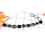 Turtella Jasper, Smokey G - SPB963-Turtella Jasper, Smokey, Druzy, Made in 925 Silver Wholes