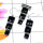 Black Onyx B - NDS960-New Design Lapis, Amethyst, Black Onyx Gemstone Earring P