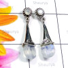 Rainbow Cut B - SSE976-Cut with Cab Gemstone 925 Silver Manufacturer Designer St