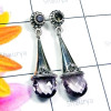 Amethyst E - SSE976-Cut with Cab Gemstone 925 Silver Manufacturer Designer St