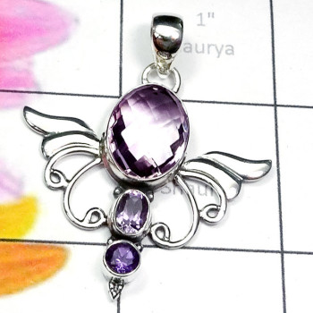 Amethyst E - SD771-Labradorite, Tanzanite, Chalcedony, n Other Gemstone 925 S Amethyst E - SD771-Labradorite, Tanzanite, Chalcedony, n Other Gemstone 925 S