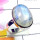 Rainbow A - PSR920-Cab Rainbow Moonstone Made in 925 Silver Elegant Ring