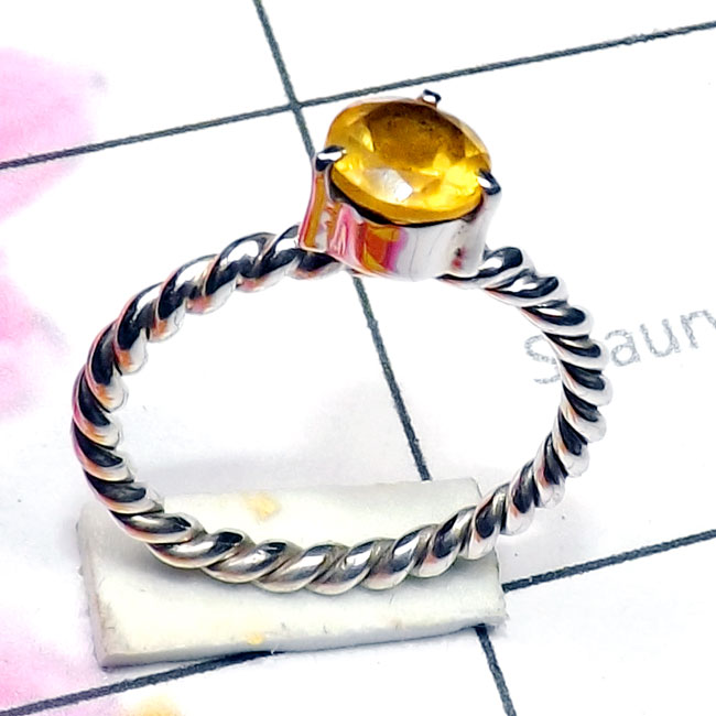 Citrine E - SDR835-Semiprecious Cut n Cab Gemstone 925 Silver Handmade Light Citrine E - SDR835-Semiprecious Cut n Cab Gemstone 925 Silver Handmade Light