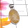 Golden Rutile A - GRT991-925 Exclusive Silver Golden Rutile Chaker Cut Trendy Pend