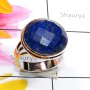 Lapis Cut F - LPS993-Lapis Chaker Cut 925 Silver Manufacturer Wholesale Ring