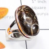 Turtella Jasper I - TJD995-Fancy Shape Turtella Jasper 925 Exclusive Silver Wholesal