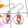 Rodonite E - SDE836-Cab Gemstone Made in 925 Silver Lightweight Designer Earr