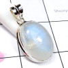 Rainbow Moonstone C - RNB995-Sterling 925 Silver Cab Rainbow Moonstone Gemstone Handma