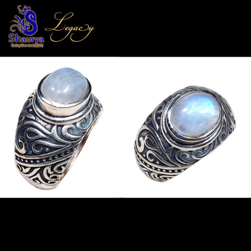 Rainbow Moonstone E - FBJ977-Tanzanite, Lapis, Rainbow, Turtella Jasper 925 Sterling S Rainbow Moonstone E - FBJ977-Tanzanite, Lapis, Rainbow, Turtella Jasper 925 Sterling S