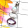 Rainbow, Amethyst B - ISP857-Semiprecious Cut n Cab Gemstone 925 Silver Handmade Stunn