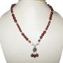 Color pearl A - BDN994-925 Sterling silver & matti finish beads wholesale