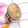 Golden Rutile C - GRT986-Fancy Shape Golden Rutile Made in 925 Silver Elegant Ring