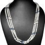Pearl A - BDN993-925 sterling silver with pearl Beads Necklaces wholesale