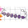 Purple Copper Turquoise O - SPB962-Purple Copper Turquoise 925 Sterling Silver Handmade Fabu