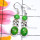 Green Turquoise D - SPE964-Blue Copper, Green, Tibet, n Purple Turquoise 925 Silver