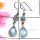 Rainbow Moonstone B - SPE963-Semiprecious Cab Rainbow Moonstone 925 Silver Manufacture