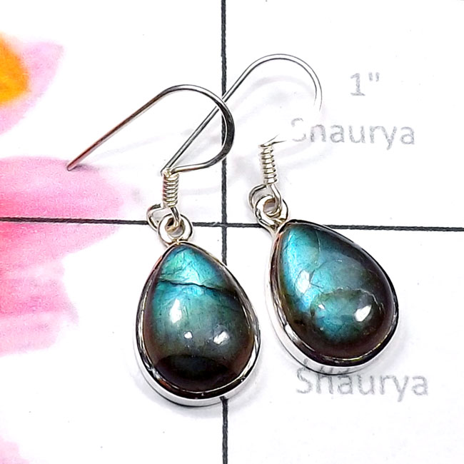 Labradorite A - SPE945-Semiprecious Cab Gemstone 925 Silver Manufacturer Plain E Labradorite A - SPE945-Semiprecious Cab Gemstone 925 Silver Manufacturer Plain E