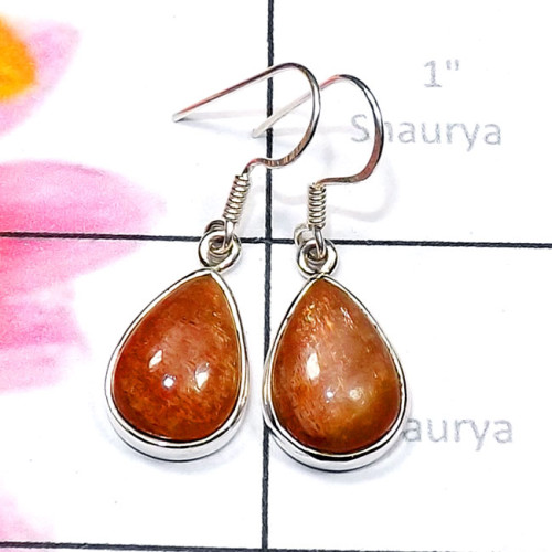 Sun Gemstone B - SPE945-Semiprecious Cab Gemstone 925 Silver Manufacturer Plain E Sun Gemstone B - SPE945-Semiprecious Cab Gemstone 925 Silver Manufacturer Plain E