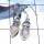 Rainbow Moonstone B - SPE941-Cab Rainbow Two Stone 925 Silver Manufacturer Trendy Earr