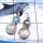 Rainbow Moonstone C - SPE941-Cab Rainbow Two Stone 925 Silver Manufacturer Trendy Earr