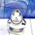 Crystal C - PSR895-Crystal Cut with Superior 925 Silver Fabulous Ring