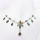 18 inch Labrodorite Cab H - SCN996-Sterling 925 Silver Genuine Gemstone 18 inch  Handmade Be