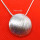 Matte Finish Silver Pendant A - SD758-Matte Finish 925 Sterling Silver Elegant Pendant