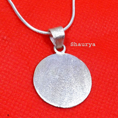 Matte Finish Silver Pendant B - SD758-Matte Finish 925 Sterling Silver Elegant Pendant Matte Finish Silver Pendant B - SD758-Matte Finish 925 Sterling Silver Elegant Pendant