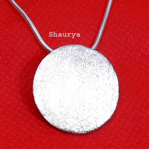 Matte Finish Silver Pendant C - SD758-Matte Finish 925 Sterling Silver Elegant Pendant Matte Finish Silver Pendant C - SD758-Matte Finish 925 Sterling Silver Elegant Pendant