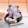 Amethyst Druzy D - SPR975-Amethyst Druzy 925 Silver Black Rhodium Prong Setting Bea