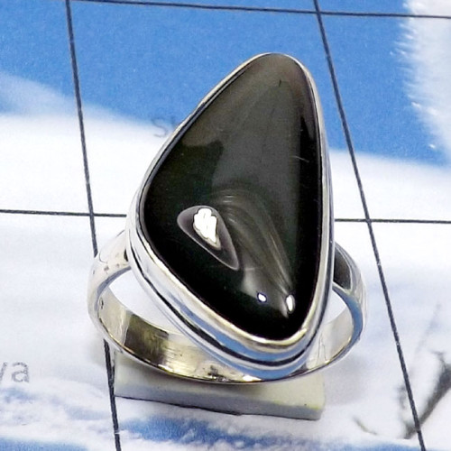 Rainbow Obsidian C - PSR886-Cab Rainbow Obsidian 925 Silver Manufacturer Handmade Pla Rainbow Obsidian C - PSR886-Cab Rainbow Obsidian 925 Silver Manufacturer Handmade Pla