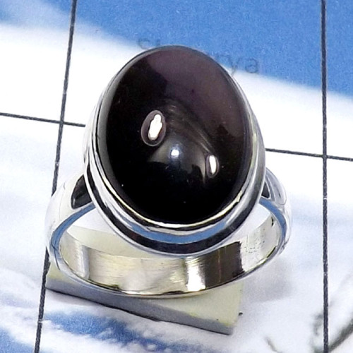 Rainbow Obsidian F - PSR886-Cab Rainbow Obsidian 925 Silver Manufacturer Handmade Pla Rainbow Obsidian F - PSR886-Cab Rainbow Obsidian 925 Silver Manufacturer Handmade Pla
