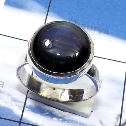 Rainbow Obsidian G - PSR886-Cab Rainbow Obsidian 925 Silver Manufacturer Handmade Pla Rainbow Obsidian G - PSR886-Cab Rainbow Obsidian 925 Silver Manufacturer Handmade Pla