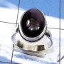 Rainbow Obsidian H - PSR886-Cab Rainbow Obsidian 925 Silver Manufacturer Handmade Pla