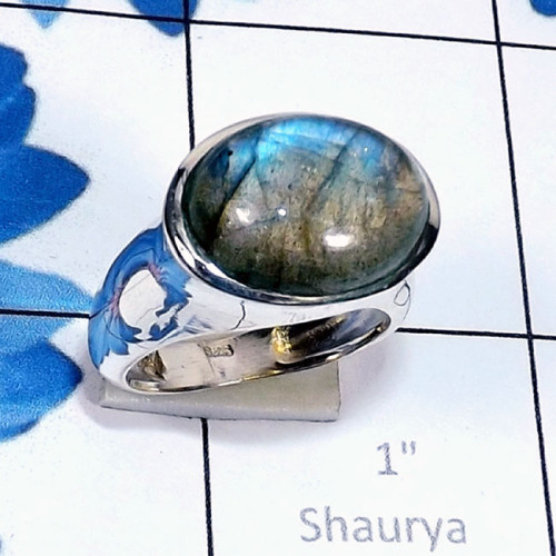 Labradorite cab C - SCR906-Cab Gemstone 925 Silver Manufacturer Beautiful Casting Ri Labradorite cab C - SCR906-Cab Gemstone 925 Silver Manufacturer Beautiful Casting Ri