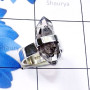 Herkimer Diamond B - SPR974-Genuine Rough Gemstone Made in 925 Silver Fancy Prong Set