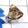 Turtella Jasper G - SPR972-Fancy Shape Cab Gemstone 925 Sterling Silver Prong Settin