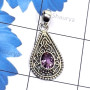 Amethyst O - SD736-Color MOP, Snowflake, Blue Mystic Made in 925 Silver Desig