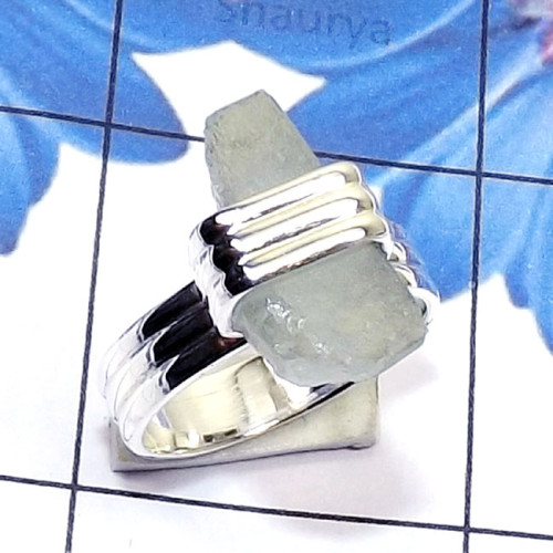 Rainbow Moonstone I - PSR883-Multi Rough Gemstone Made in 925 Silver Fantastic Plain R