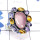 Multi Cut Gemstone B - CLR952-Semiprecious Gemstone Solid 925 Silver Handmade Wholesale