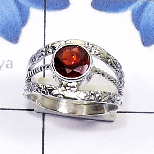 Garnet cut B - SDR806-Solid 925 Silver Genuine Cut n Cab Gemstone Handmade Whol Garnet cut B - SDR806-Solid 925 Silver Genuine Cut n Cab Gemstone Handmade Whol