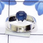 Tanzanite E - SPR968-Small Size Genuine Gemstone 925 Sterling Silver Prong Set