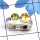 Citrine O - SDR805-Round Shape Two Gemstone Made in 925 Silver Handmade Desi
