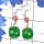 Canadian Green Jade A - BZE893-Canadian Green Jade with Other Gemstone 925 Silver Trend